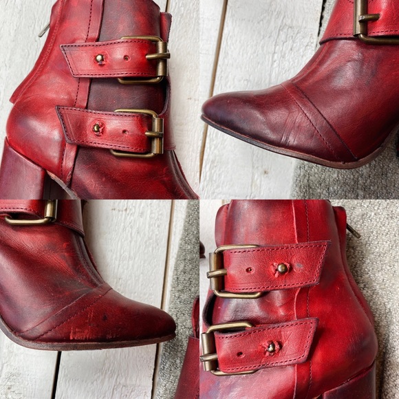 SOLD Freebird By Steven Joey Leather Ankle Boot - Picture 8 of 16